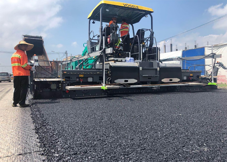国道G324线路面改造 (1)